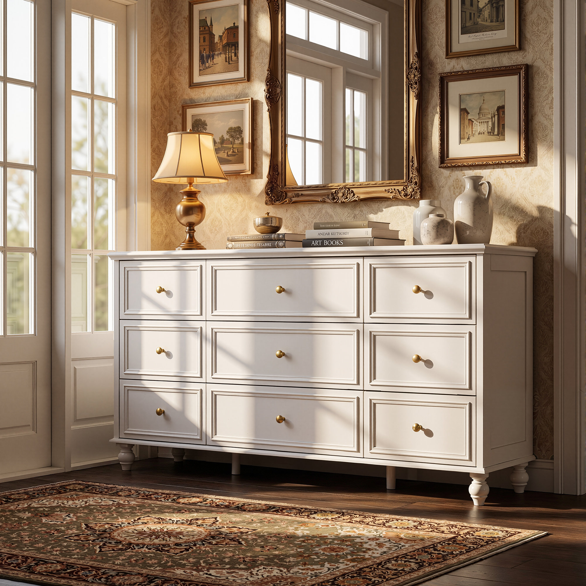 Red Barrel Studio® Wrenna 9 - Drawer Dresser & Reviews | Wayfair